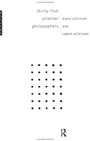 Cover of: Thirty-five oriental philosophers