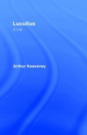 Cover of: Lucullus by Arthur Keaveney