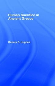 Cover of: Human sacrifice in ancient Greece