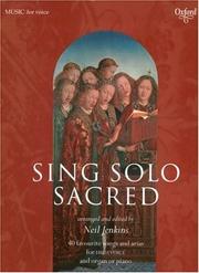 Cover of: Sing Solo Sacred by Neil Jenkins