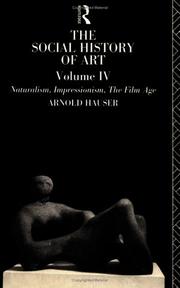 Cover of: ART- SOCIOLOGY - HISTORY