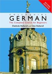 Cover of: Colloquial German