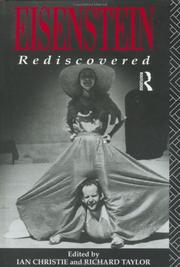 Cover of: Eisenstein Rediscovered: Soviet Cinema of the '20s and '30s (Soviet Cinema)
