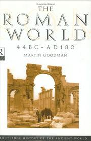 Cover of: The Roman world, 44 BC-AD 180