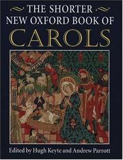 Cover of: The Shorter New Oxford Book of Carols