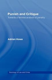 Cover of: Punish and critique by Adrian Howe