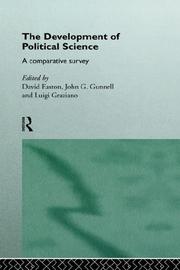 Cover of: The Development of political science: a comparative survey