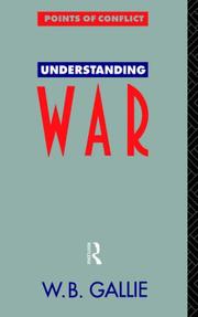 Cover of: Understanding war