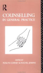 Cover of: Counselling in general practice