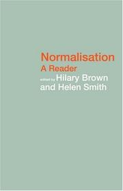 Cover of: Normalisation: a reader for the nineties