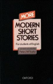 Cover of: More Modern Short Stories for Students of English