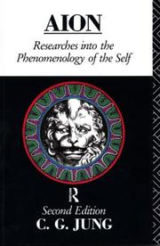 Cover of: Aion: Researches into the Phenomenology of the Self