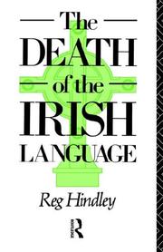 Cover of: DEATH IRISH LANGUAGE PB (Bradford Studies in European Politics Series)