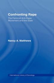 Confronting rape by Nancy A. Matthews