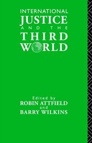 Cover of: International Justice and the Third World | Barry Wilkins