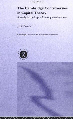 Strategies and Programmes in Capital Theory by Jack Birner