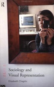 Cover of: Sociology and visual representation