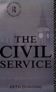 Cover of: The civil service