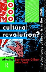 Cover of: Cultural Revolution?: The Challenge of the Arts in the 1960s