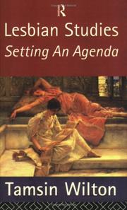 Cover of: Lesbian studies: setting an agenda