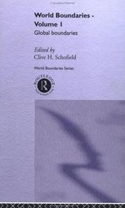 Cover of: Global Boundaries by C. Schofield
