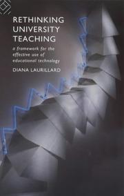 Rethinking university teaching by Diana Laurillard