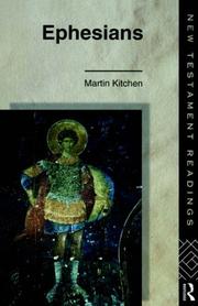 Cover of: Ephesians by Martin Kitchen
