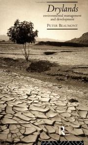 Cover of: Drylands: environmental management and development