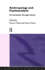 Cover of: Anthropology and psychoanalysis: an encounter through culture