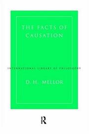 Cover of: The facts of causation
