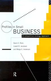 Cover of: Profiles in small business: a competitive strategy approach