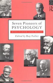 Cover of: Seven pioneers of psychology | 