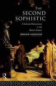 Cover of: The second sophistic by Graham Anderson