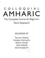 Cover of: Colloquial Amharic by D. Appleyard