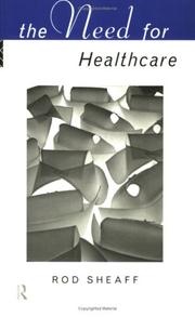 Cover of: need for healthcare