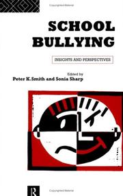 Cover of: School bullying: insights and perspectives