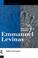 Cover of: Emmanuel Levinas