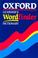 Cover of: Oxford Learner's Wordfinder Dictionary