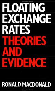Cover of: Floating Exchange Rates by R. Macdonald