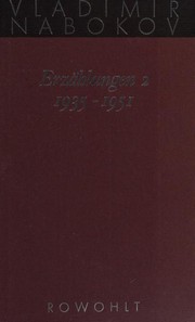 Cover of: Gesammelte Werke 14. Erzählungen 2. 1935 - 1951. by Vladimir Nabokov