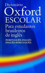 Cover of: Dicionário Oxford Escolar: para estudiantes brasileiros de ingles