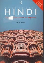 Cover of: Colloquial Hindi by Tej K. Bhatia