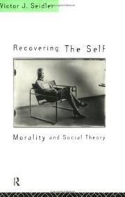 Cover of: Recovering the self | Victor J. Seidler