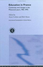 Cover of Education in France