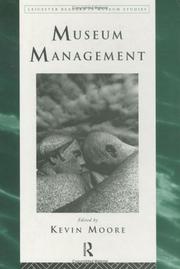 Cover of: Museum management