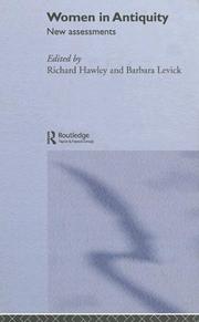 Cover of: Women in antiquity by edited by Richard Hawley and Barbara Levick.