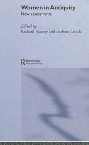 Cover of: Women In Antiquity by Richard Hawley