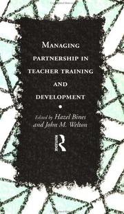 Cover of: Managing partnership in teacher training and development