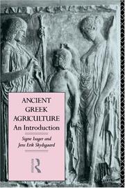 Cover of: Ancient Greek Agriculture by Signe Isager