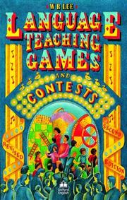 Cover of: Language teaching games and contests by William Rowland Lee